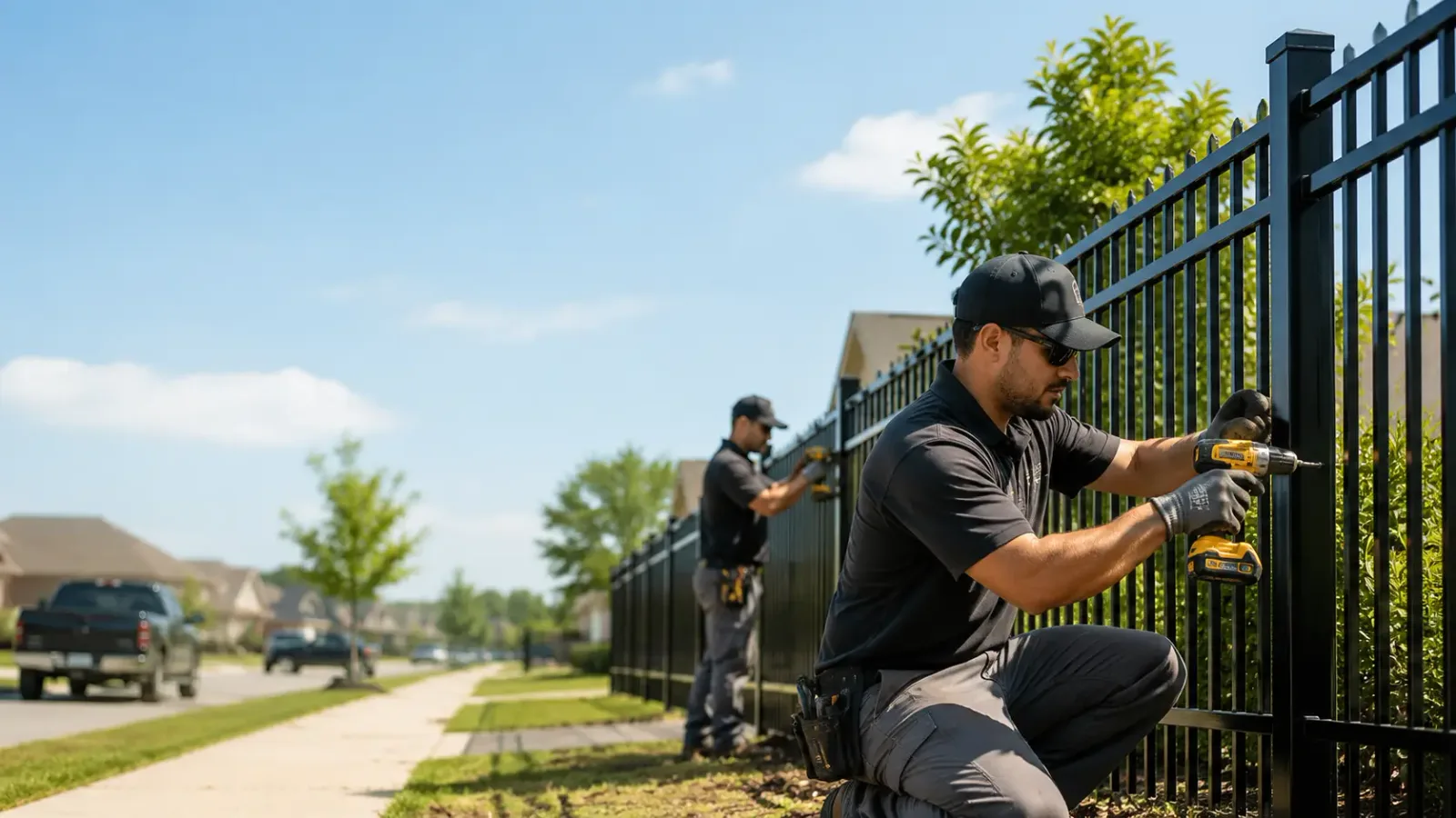 Metal Fence Installation in Clarkesville, GA